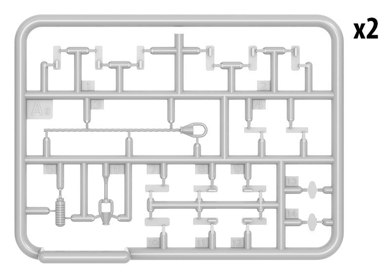 MiniArt 37045 KMT-7 MID TYPE MINE-ROLLER 1/35 – image 4