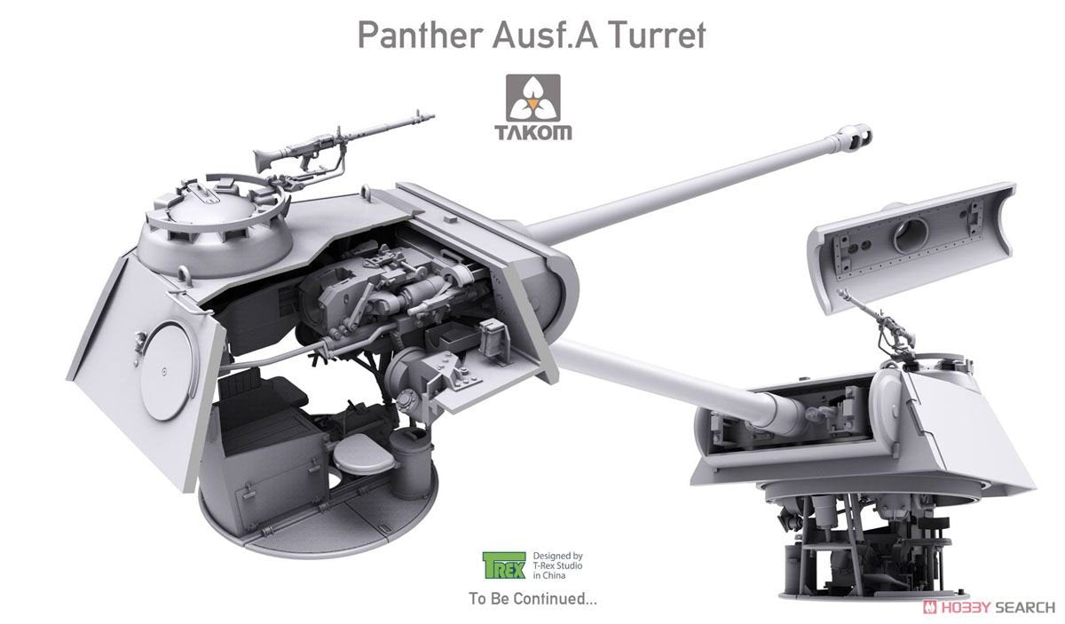 Takom 2097 Panther Ausf. A early prod. (full interior) 1/35 – immagine 2