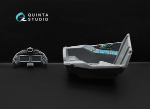 Quinta Studio QD72004 SU-57 3D-Printed &amp;amp; coloured Interior on decal paper (for Zvezda kit)1/72 – Bild 4