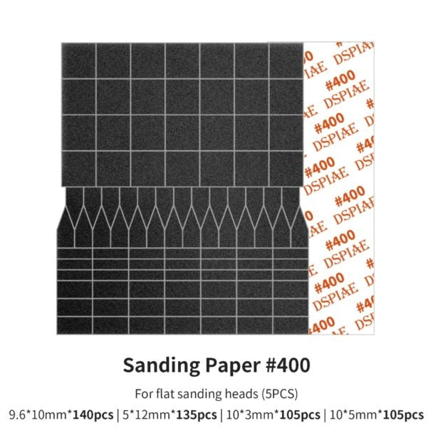 DSPIAE SP-ES04 Sanding Paper 400 Grit