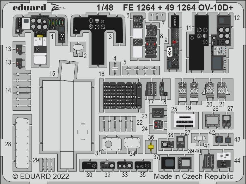 Eduard BIG49327 OV-10D+ ICM 1/48 – image 3