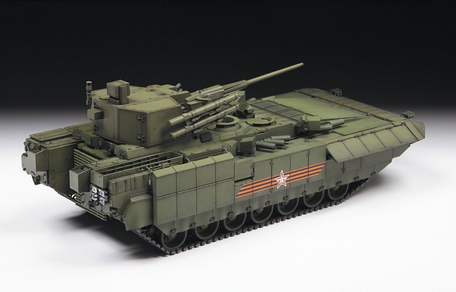 Zvezda 3623 Russian with 57mm Cannon and &amp;quot;ATAKA&amp;quot; at missiles TBMP T-15 &amp;quot;ARMATA&amp;quot; 1/35 – image 3