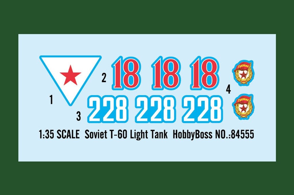 Hobby Boss 84555 Soviet T-60 Light Tank 1/35 – imagen 4