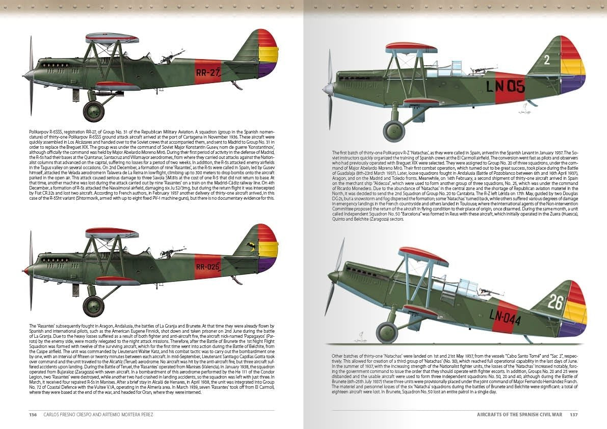 502 Abteilung ABT713 AIRCRAFT OF THE SPANISH CIVIL WAR 1936-1939 – zdjęcie 4