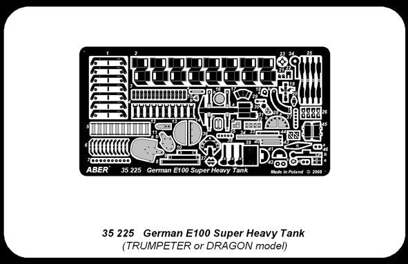 Aber 35225 German super heavy tank E100 1/35 – image 5