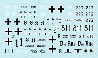 Star Decals 35-842 Waffen-SS StuG # 1 1/35 – Bild 3