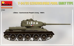 MiniArt 37085 T-34/85 CZECHOSLOVAK PROD. EARLY TYPE 1/35 – immagine 2