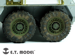 E.T. Model ER35-010 US ARMY Stryker Armored Vehicle Weighted Road Wheels For TRUMPETER 1/35 – Bild 3