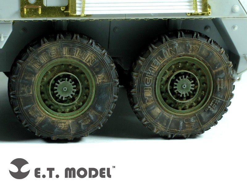 E.T. Model ER35-010 US ARMY Stryker Armored Vehicle Weighted Road Wheels For TRUMPETER 1/35 – Bild 3
