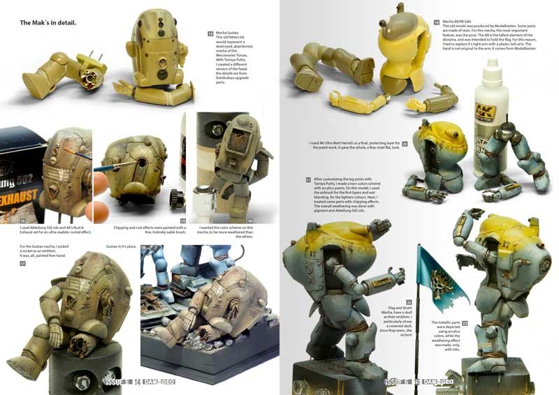 ABTEILUNG 502 ABT711 - Damaged Issue 05 - Weathered &amp;amp; Worn Models Magazine – immagine 2