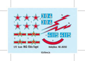 Hobby Boss 80263 MiG-15bis Fagot 1/72 – Bild 2