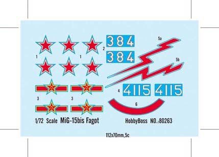 Hobby Boss 80263 MiG-15bis Fagot 1/72 – Bild 2