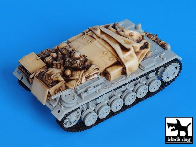 Black Dog T72020 Sturmgeschutz III E accessories set for Trumpeter 1/72 – immagine 4