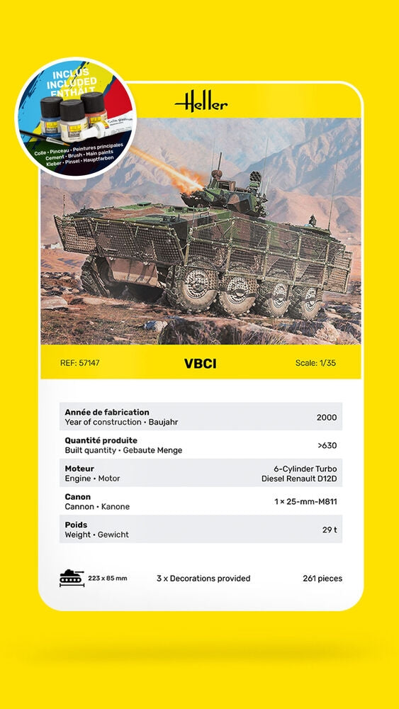 Heller 57147 VBCI - Starter Kit 1/35 – image 6