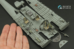 Quinta Studio QD35127 Nakajima B5N2 Kate 3D-Printed coloured Interior on decal paper (Border Model) 1/35 – Bild 10
