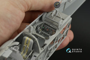 Intérieur imprimé en 3D et coloré sur papier décalcomanie Quinta Studio QD32115 Fairey Swordfish Mk.I (Trumpeter) 1/32  – image 12