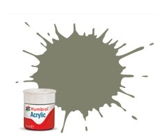 Peinture acrylique mate Humbrol AB0240 240 RLM 02 Gris 14 ml