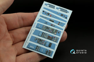 Quinta Studio QDS-32095 Su-30SM 3D-Printed &amp;amp; coloured Interior on decal paper (conversion for Trumpeter Su-30MKK) (Small version) 1/32 – immagine 7