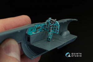 Quinta Studio QD48077 MiG-21PFM 3D-Printed &amp;amp; colored Interior on decal paper (for Eduard kit) 1/48 – image 9