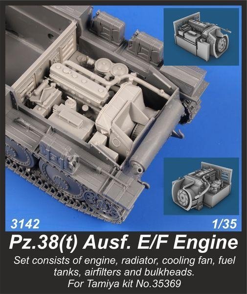 CMK 3142 Pz.38(t) Ausf. Moteur E/F 1/35
