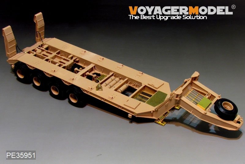 Voyager Model PE35951 Modern US Army M911 C-HET &amp;amp;M747 Heavy Equipment Semi-Trailer For MENG SS-013 1/35 – Bild 27