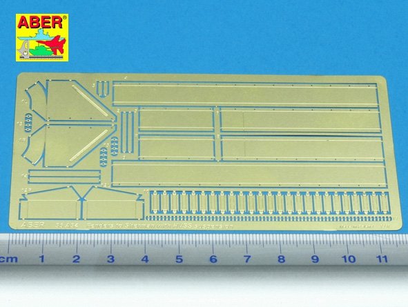 Aber 35A034 Garde-boues pour tracteur avec suspension HVSS (1/35) – image 2