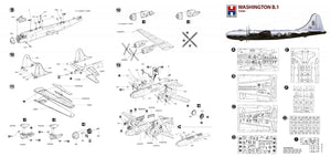 Hobby 2000 72069 Washington B.1 ( ACADEMY + CARTOGRAPH + MASKS ) 1/72 – image 3
