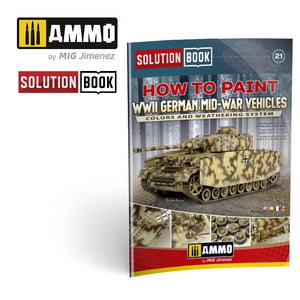 AMMO by Mig Jimenez 7727 SOLUTION BOX 21 – WWII German Mid-War Vehicles – immagine 3