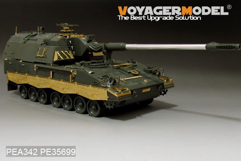 Voyager Model PEA342 Modern German PzH2000 Side skirts (For MENG TS-012) 1/35 – zdjęcie 2