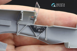 Quinta Studio QD48218 Hawker Typhoon Mk.1b early 3D-Printed &amp;amp; coloured Interior on decal paper ( Hasegawa ) 1/48 – Bild 7