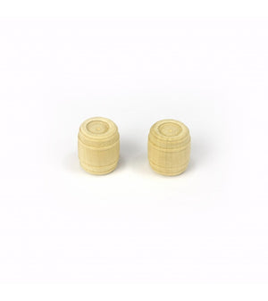 ARTESANIA LATINA 8568 Drewniana Beczka / wooden barrel 18 mm - 2 sztuki