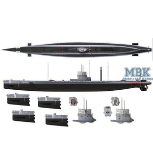 Das Werk DW72001 WWI German U-Boat SM U9 1/72 – immagine 2