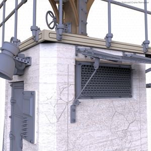 RT-Diorama 35495 4to. Railroad Crane Industrial Series - 3D Printed Model 1/35