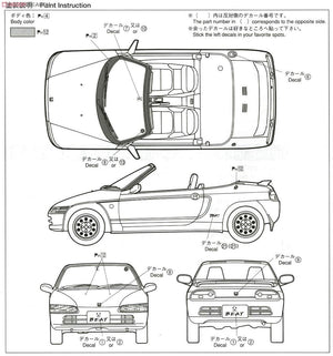 Aoshima 05148 Honda Beat PP1 1/24 – imagen 6
