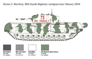 Italeri 7083 Churchill Mk. III 1/72 – zdjęcie 7
