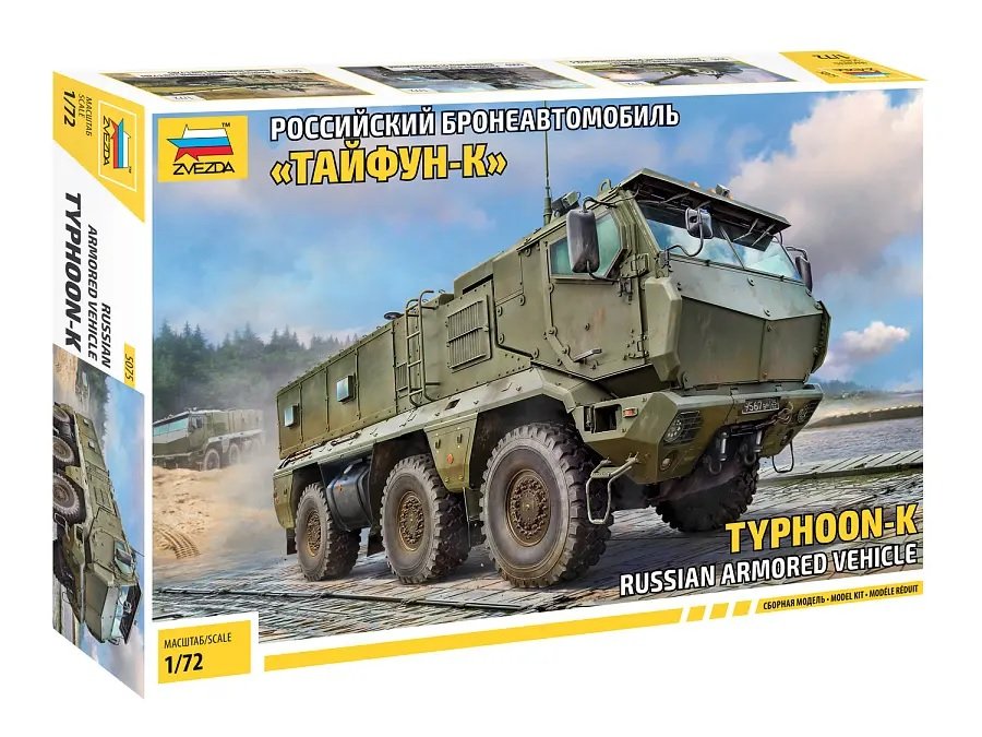 Zvezda 5075 Typhoon-K 1/72