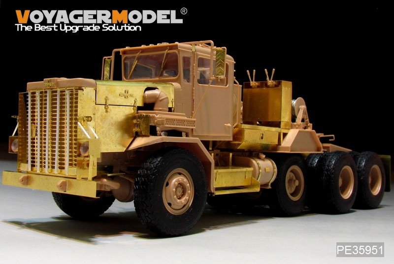 Voyager Model PE35951 Modern US Army M911 C-HET &amp;amp;M747 Heavy Equipment Semi-Trailer For MENG SS-013 1/35 – Bild 12