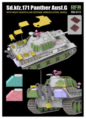 Rye Field Model 5112 PANTHER AUSF.G 1/35 – immagine 4