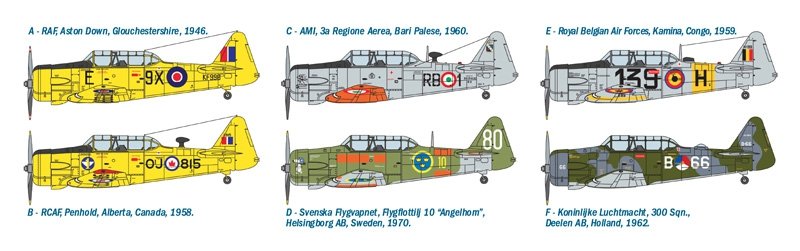 Italeri 2736 HARVARD Mk.IIA 1/48 – imagen 2