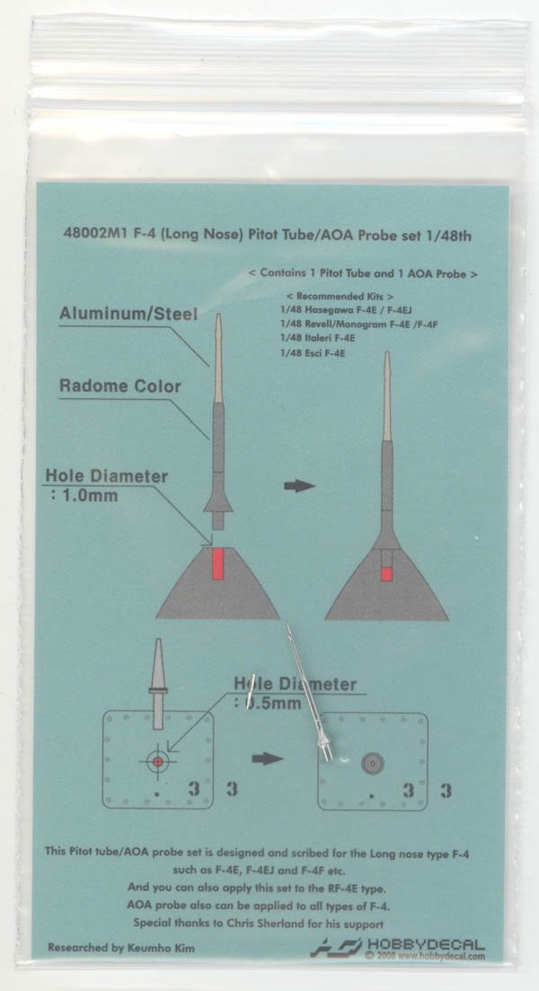 HobbyDecal AL48006V1 ROKAF F-4E The 17th FW, 2008 1/48 – imagen 3