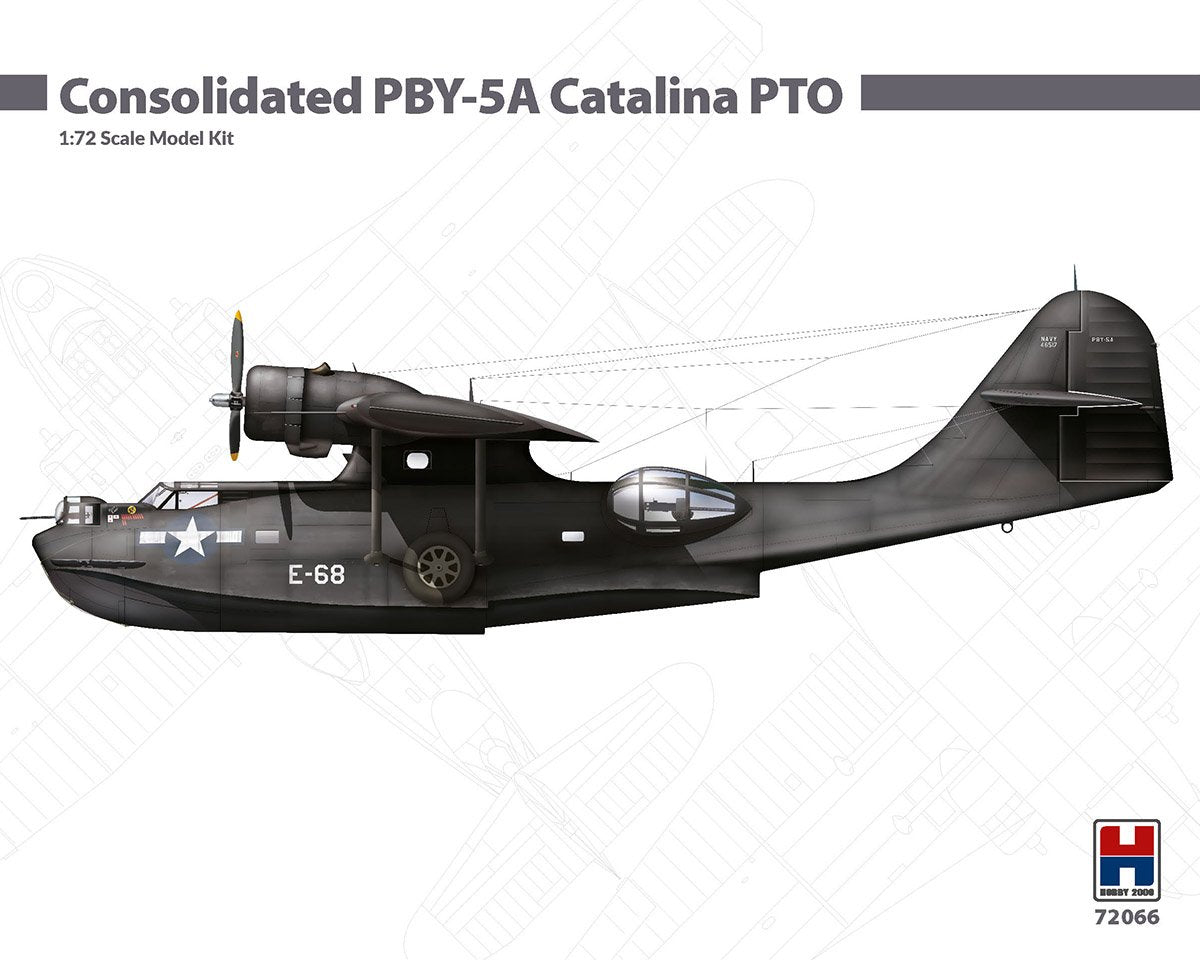 Hobby 2000 72066 Consolidated PBY-5A Catalina PTO (Academy + CARTOGRAF + MASQUES) 1/72