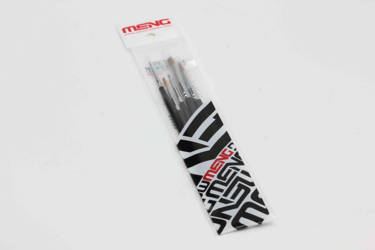 Meng Model MTS-010 Modeling Paint Brush Set ( zestaw pędzli ) – immagine 2