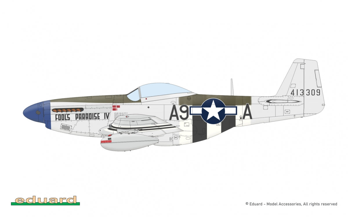 Eduard 7476 P-51D-5 Mustang Weekend Edition 1/72 – immagine 4