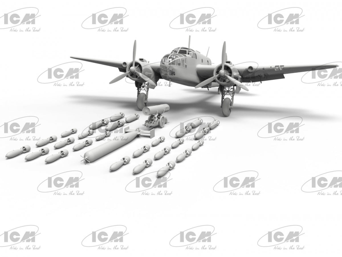 ICM 48314 Bristol Beaufort Mk.I. Bombing raid 1/48 – zdjęcie 6