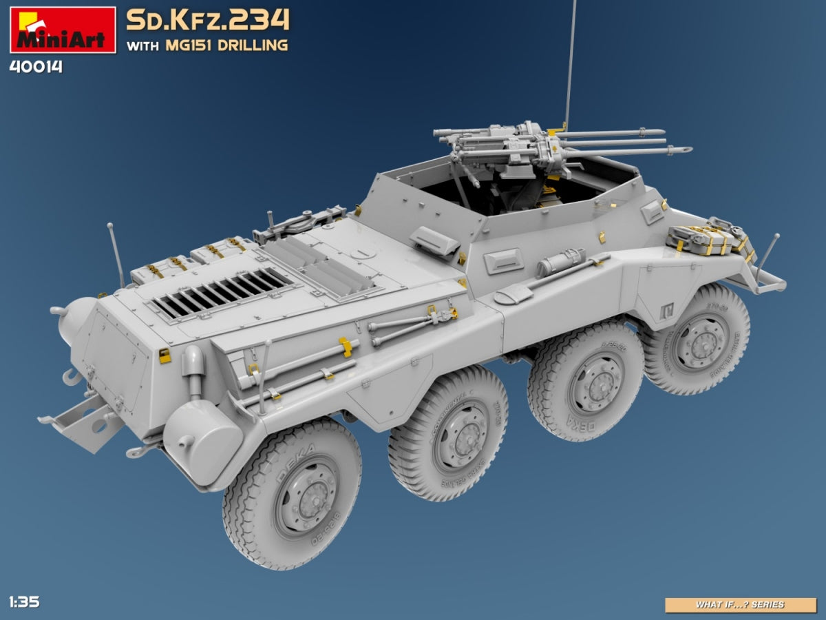 MiniArt 40014 Sd.Kfz.234 WITH MG151 DRILLING 1/35 – Bild 9
