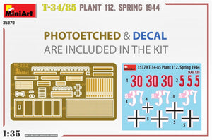 MiniArt 35379 T-34/85 PLANT 112. SPRING 1944 1/35 – imagen 11