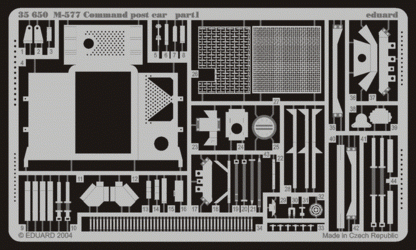 Eduard 35650 M-577 Command post car 1/35 Tamiya – immagine 2