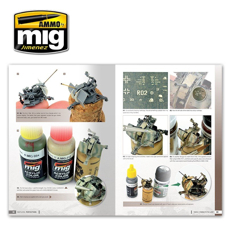 Ammo of Mig Jimenez 6122 NEXT LEVEL : PERFECTION - Faire passer l&amp;#39;échelle 1/72 au niveau supérieur (Anglais) – image 4