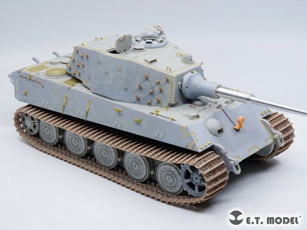 E.T. Model P35-069 WWII German KingTiger Single Workable Track (18 Teeth Late Type) ( 3D Printed ) 1/35 – imagen 10