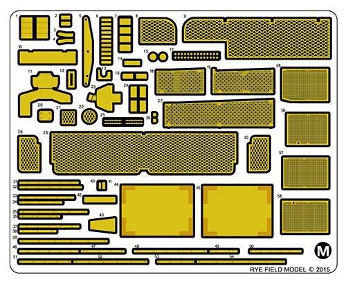 Rye Field Model 5004 U.S. Main Battle Tank M1A2 SEP Abrams TUSK I / TUSK II / M1A1 TUSK – immagine 4